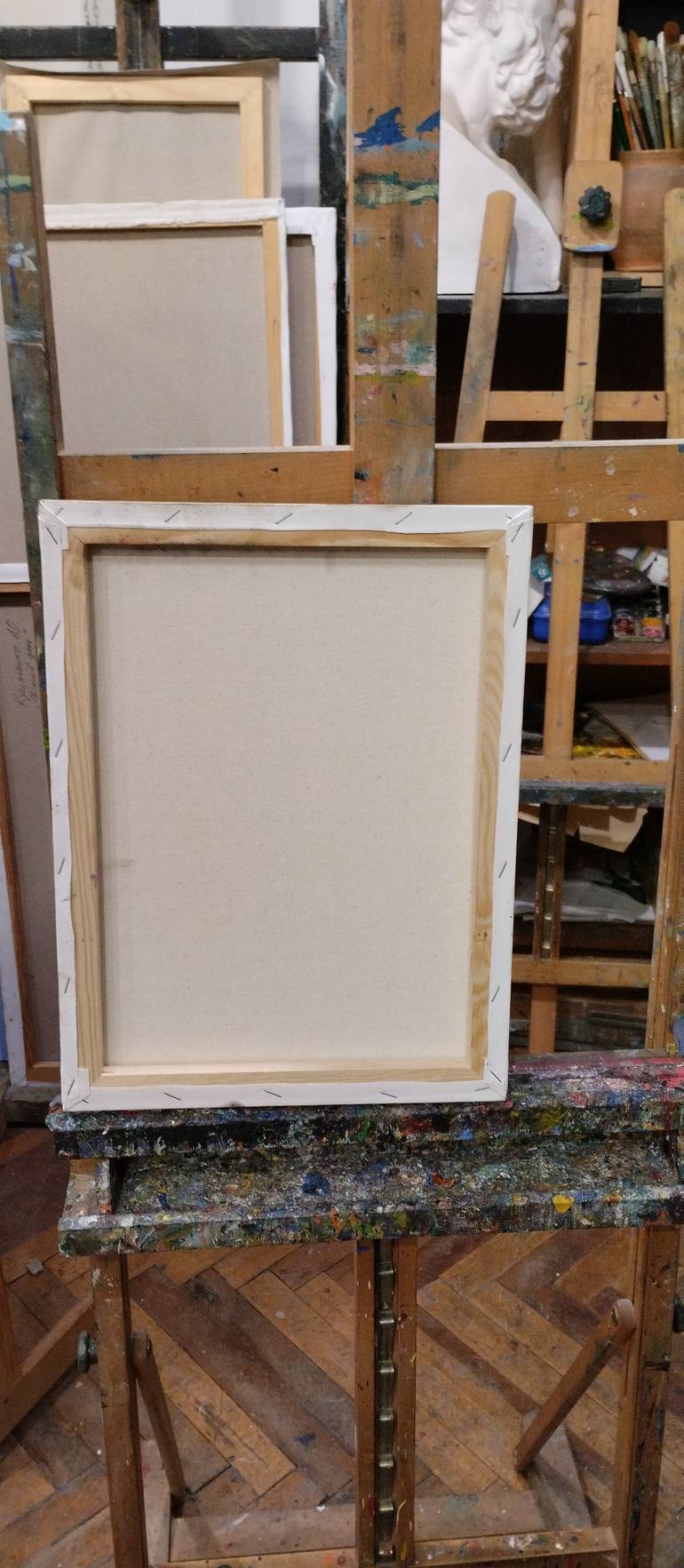 Original Abstract Landscape Painting by Andrii Kutsachenko