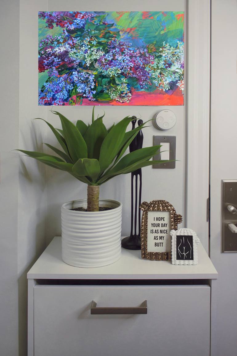 Original Fauvism Still Life Painting by Andrii Kutsachenko