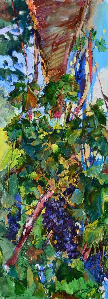 Original Fauvism Floral Paintings by Andrii Kutsachenko
