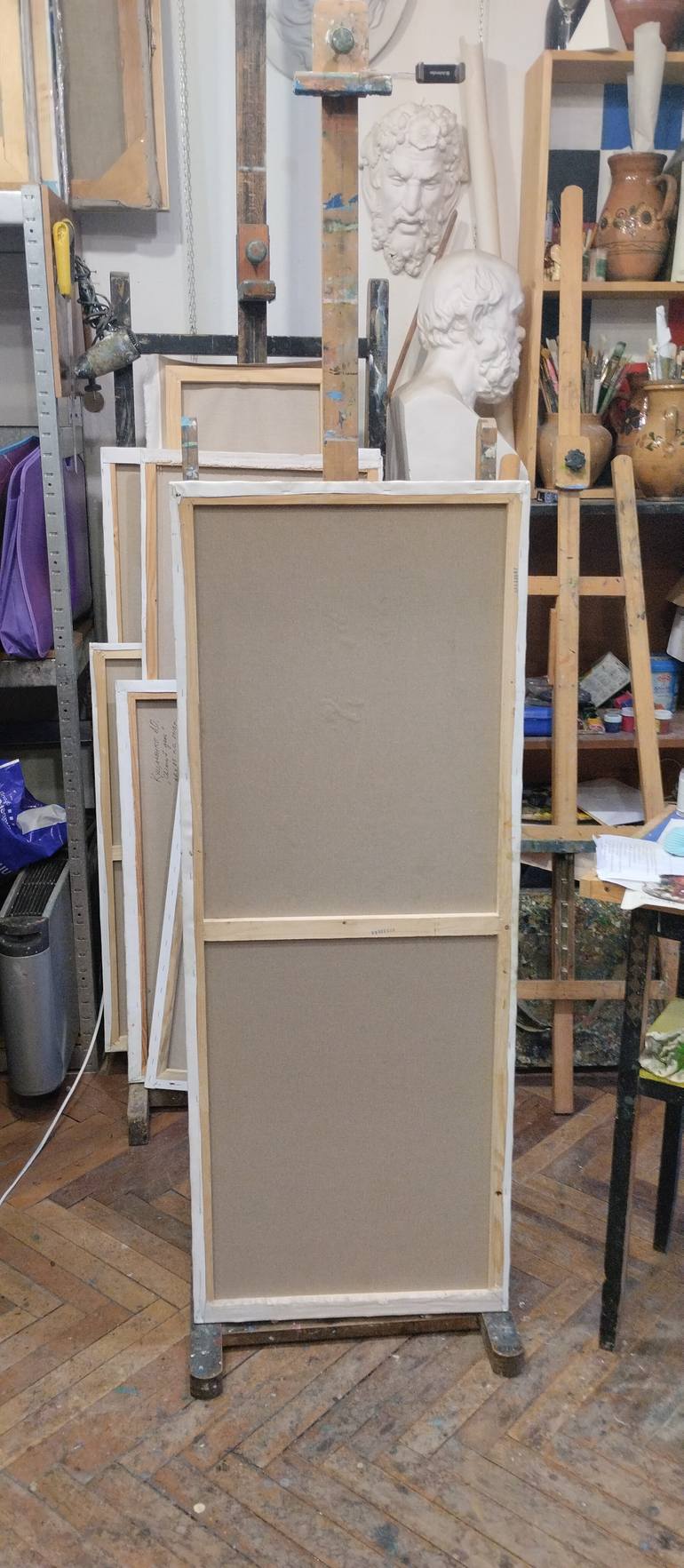 Original Expressionism Floral Painting by Andrii Kutsachenko