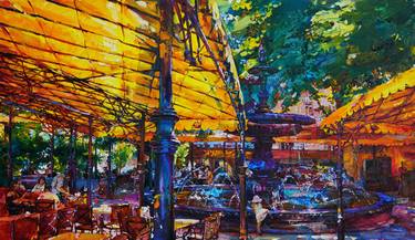 Original Fauvism People Paintings by Andrii Kutsachenko
