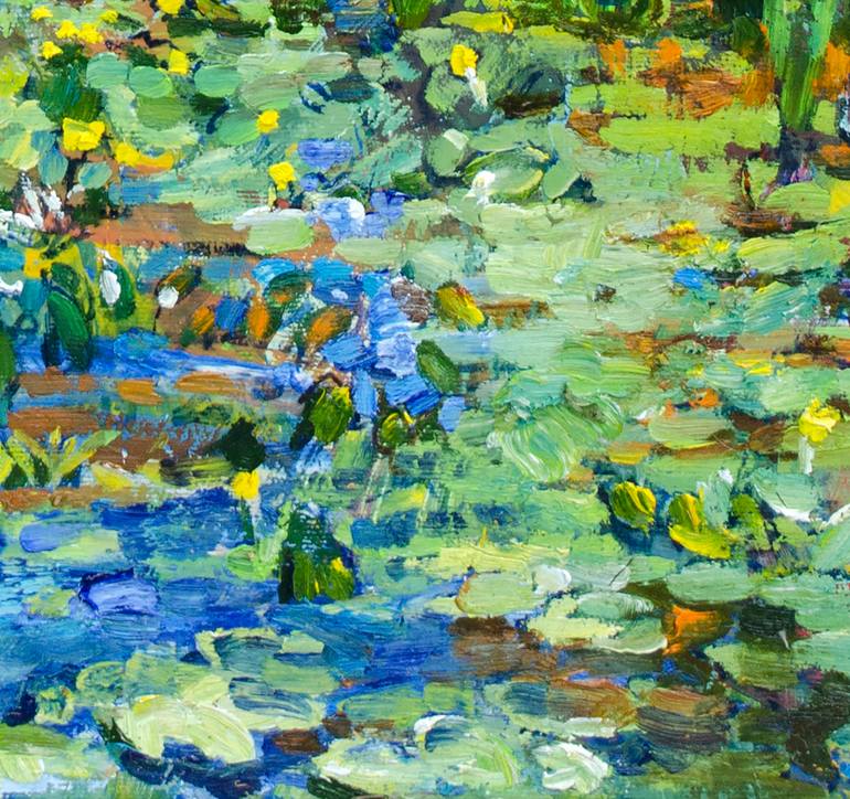 Original Contemporary Landscape Painting by Andrii Kutsachenko