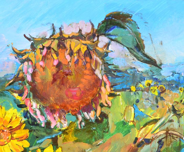 Original Fauvism Landscape Painting by Andrii Kutsachenko