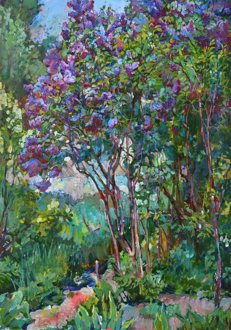 Garden Paintings For Sale | Saatchi Art