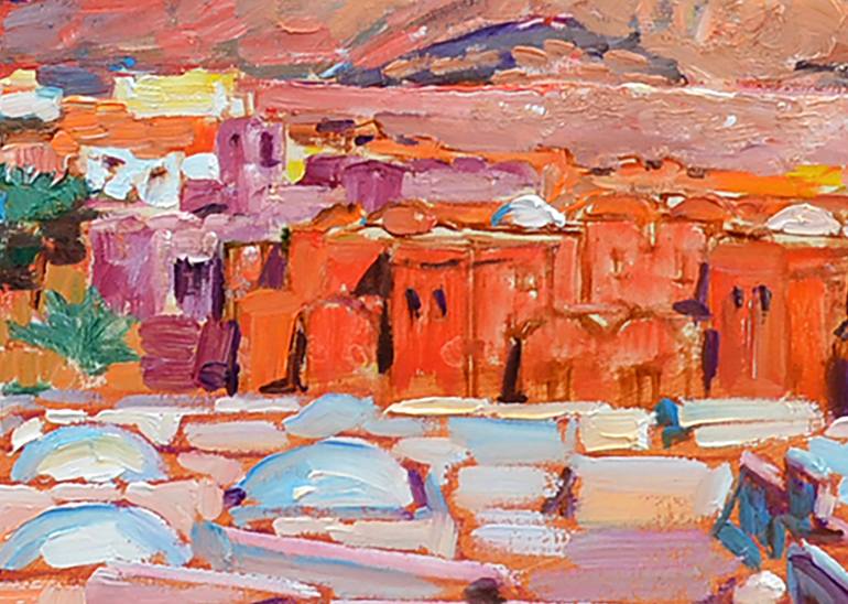 Original Fine Art Landscape Painting by Andrii Kutsachenko