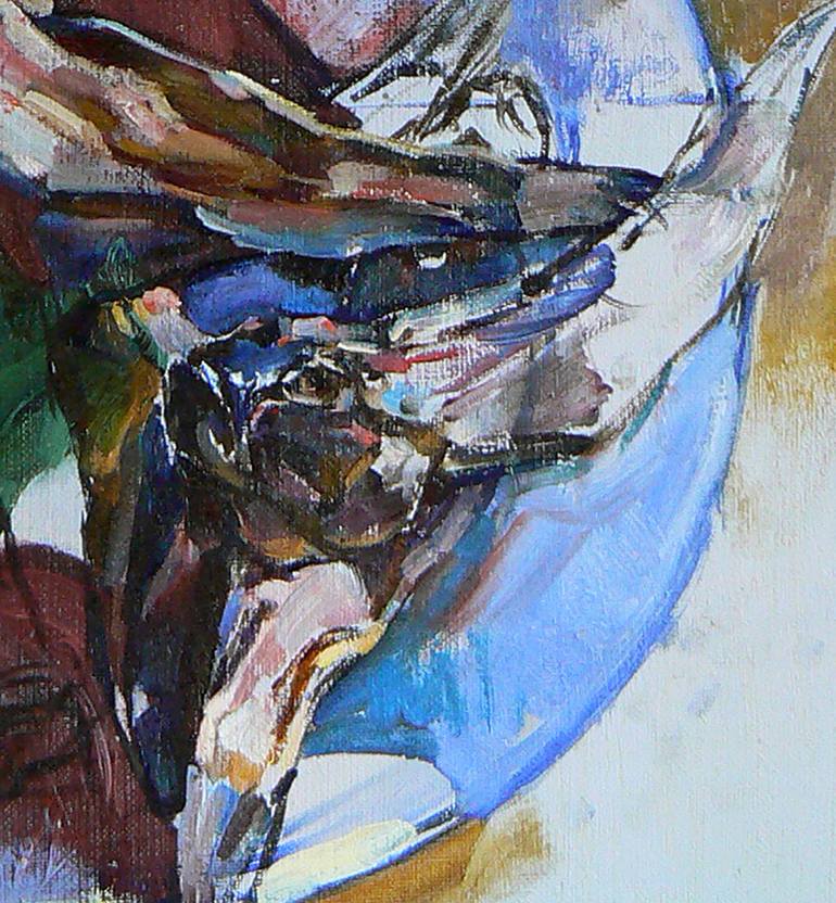 Original Abstract Still Life Painting by Andrii Kutsachenko