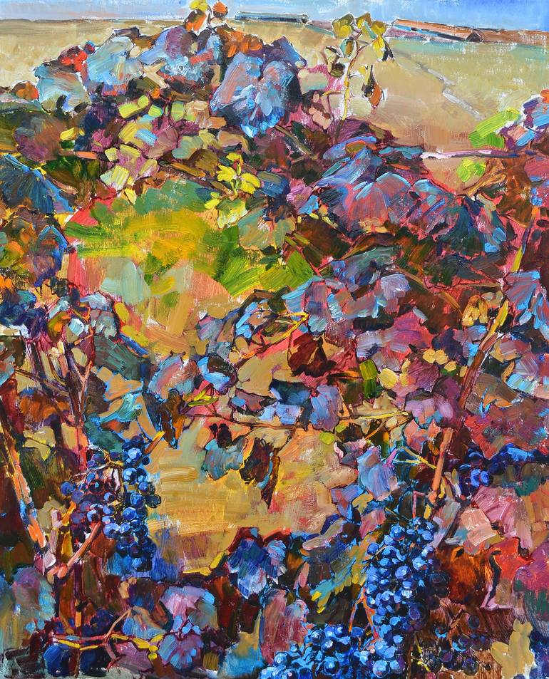 Print of Abstract Expressionism Botanic Paintings by Andrii Kutsachenko