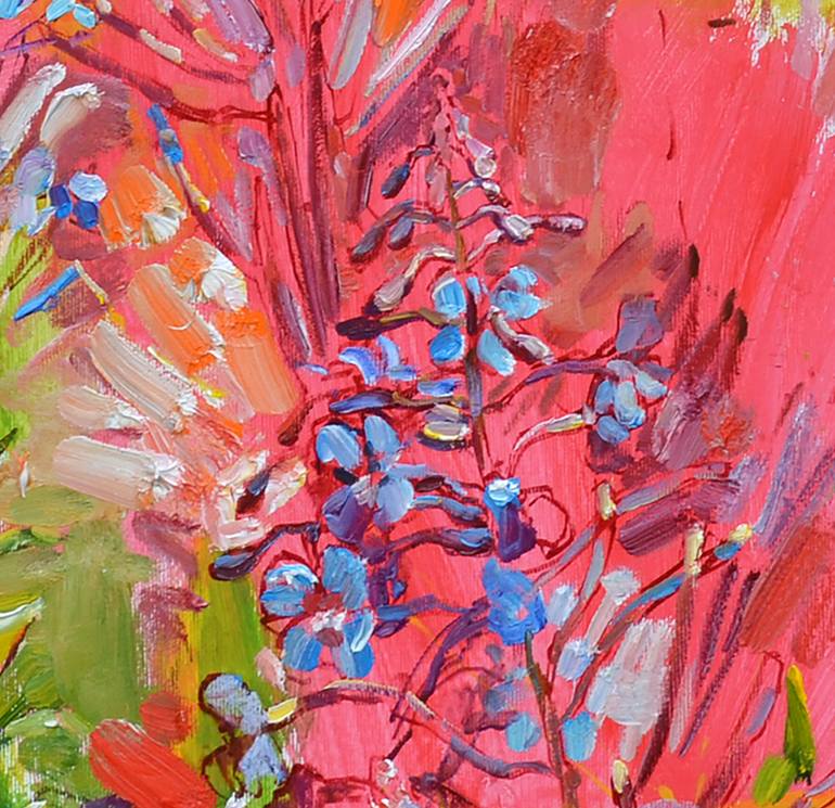 Original Abstract Nature Painting by Andrii Kutsachenko