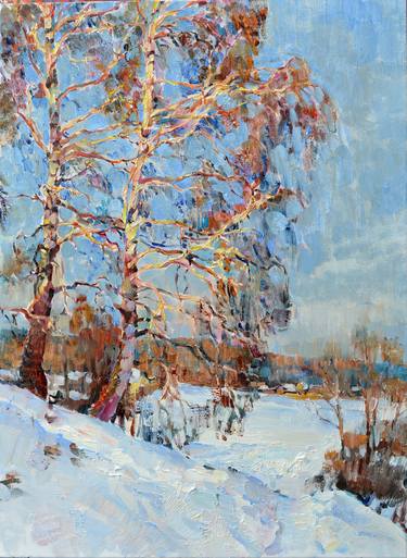 Original Impressionism Landscape Paintings by Andrii Kutsachenko