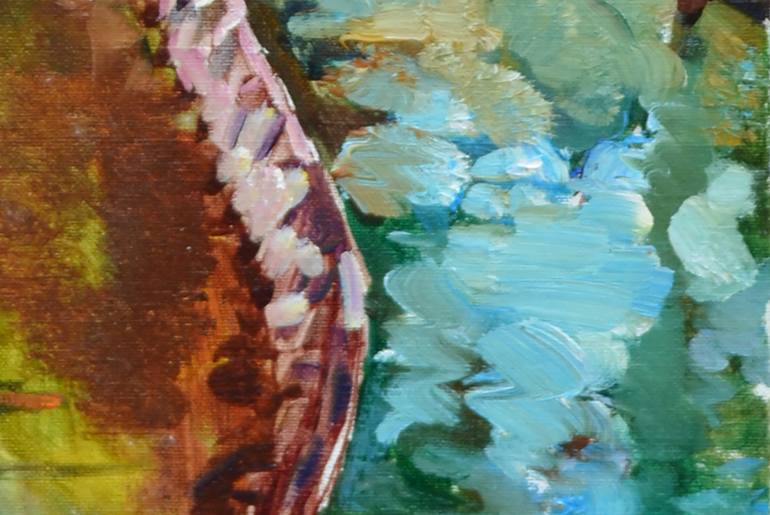 Original Abstract Landscape Painting by Andrii Kutsachenko