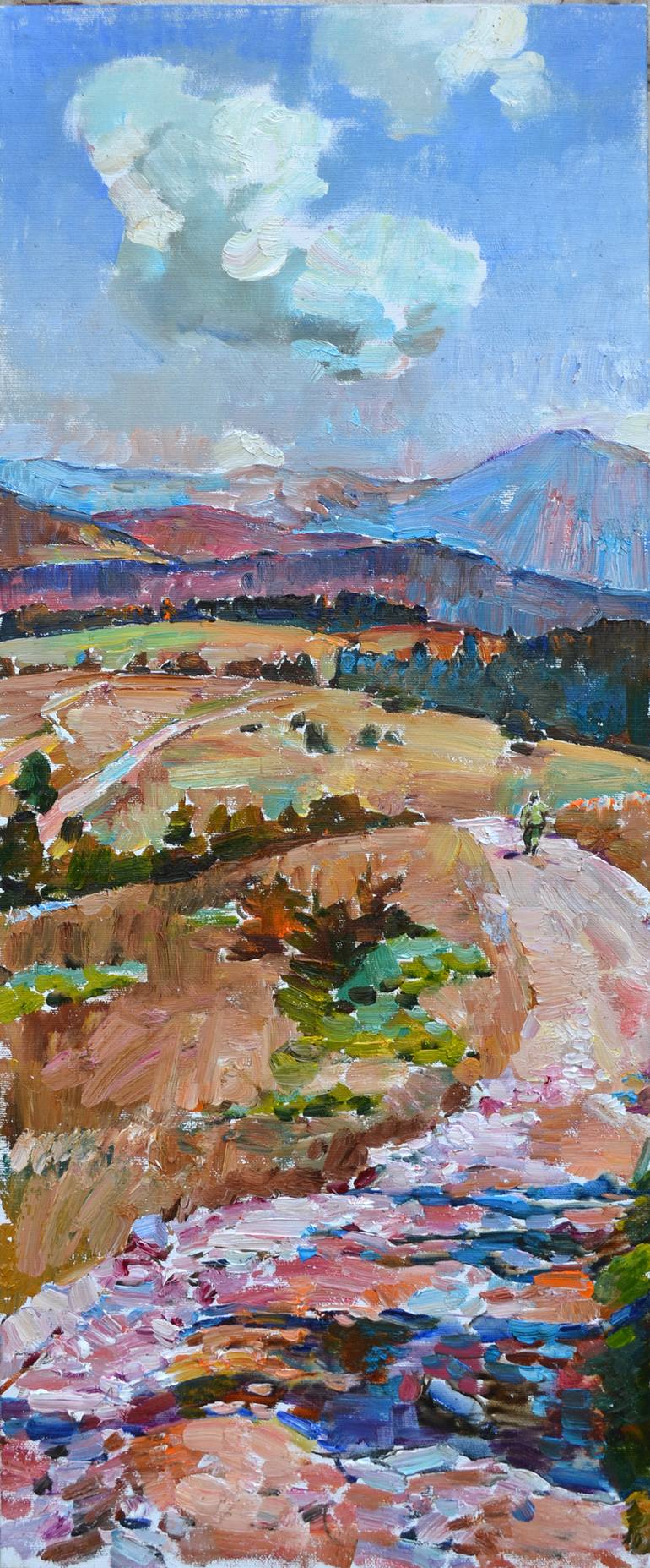 Print of Abstract Landscape Paintings by Andrii Kutsachenko