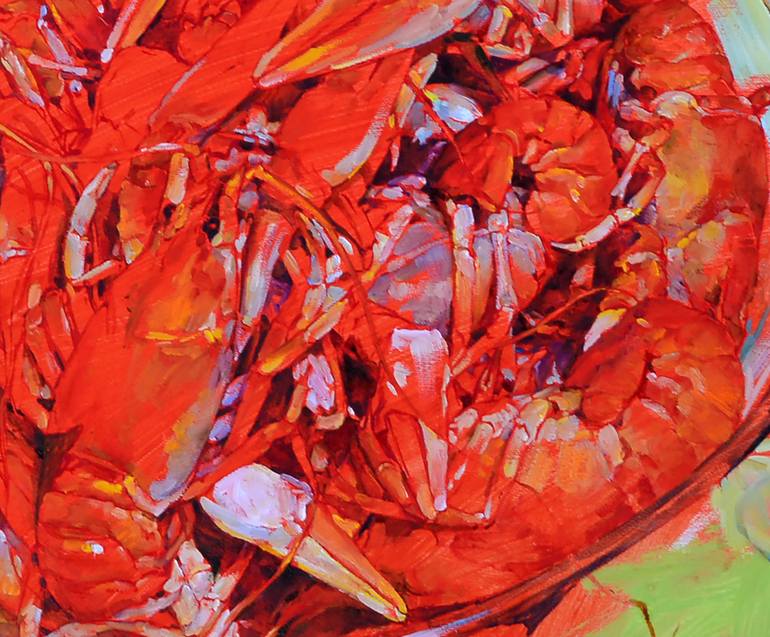 Original Abstract Still Life Painting by Andrii Kutsachenko