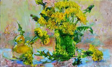 Original Abstract Still Life Paintings by Andrii Kutsachenko