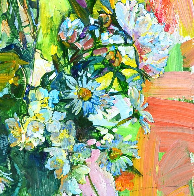 Original Abstract Still Life Painting by Andrii Kutsachenko