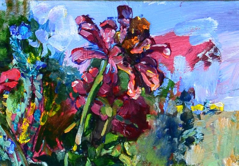 Original Abstract Still Life Painting by Andrii Kutsachenko