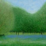 Efford Copse of Blue by Sarah Sweet