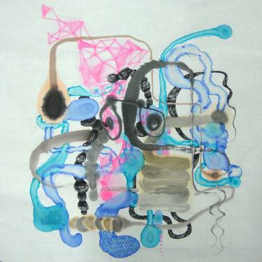 Print of Abstract Love Paintings by MinKyung Sin
