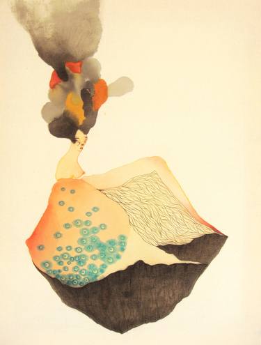 Print of Surrealism Fantasy Paintings by MinKyung Sin