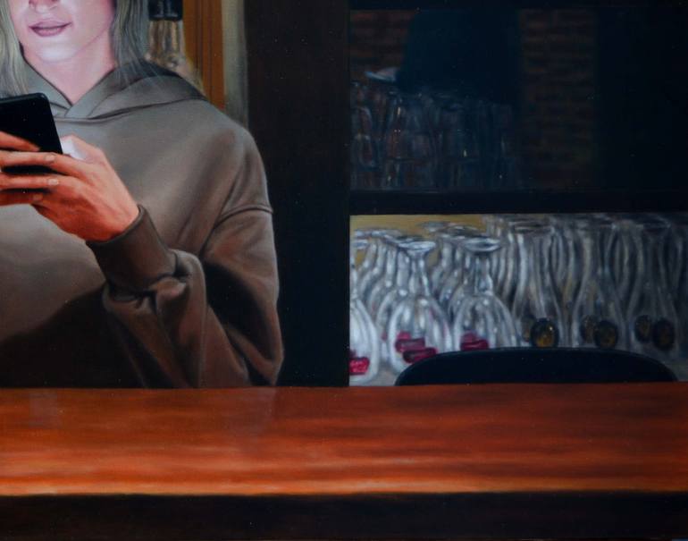 Original Figurative People Painting by Ivan Milenkovic