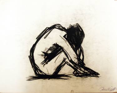 Print of Figurative Nude Drawings by Dom Morrison