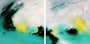 Original Abstract Paintings by Isabelle Philips-Decramer