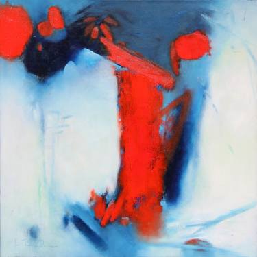 Original Abstract Expressionism Abstract Paintings by Isabelle Philips-Decramer