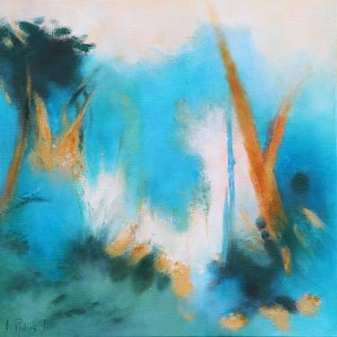 Original Abstract Expressionism Abstract Paintings by Isabelle Philips-Decramer