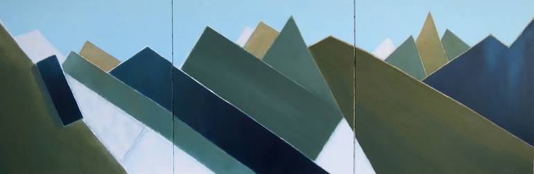 Original Conceptual Abstract Paintings by Isabelle Philips-Decramer