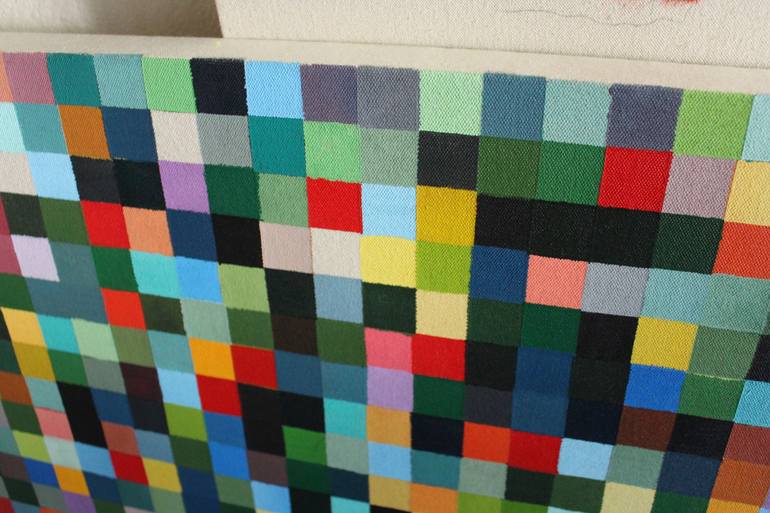 Original Cubism Abstract Painting by Brandon Neher