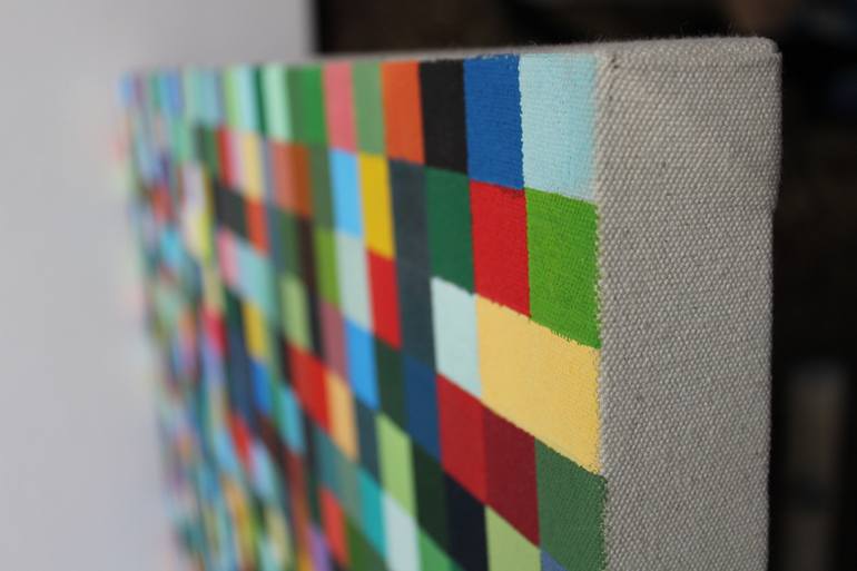 Original Cubism Abstract Painting by Brandon Neher