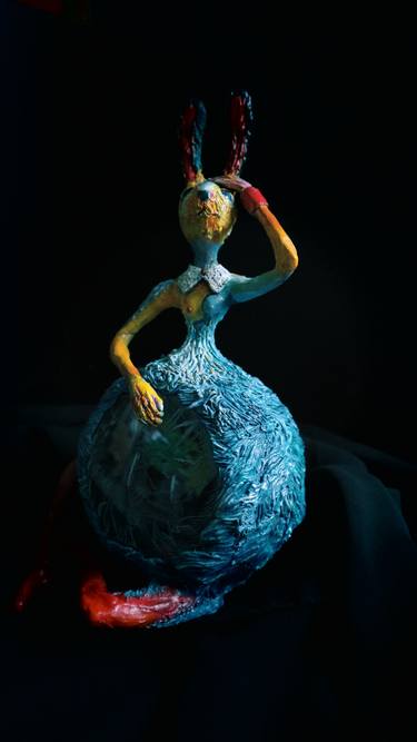 Original Fantasy Sculpture by Joanna Budzynska