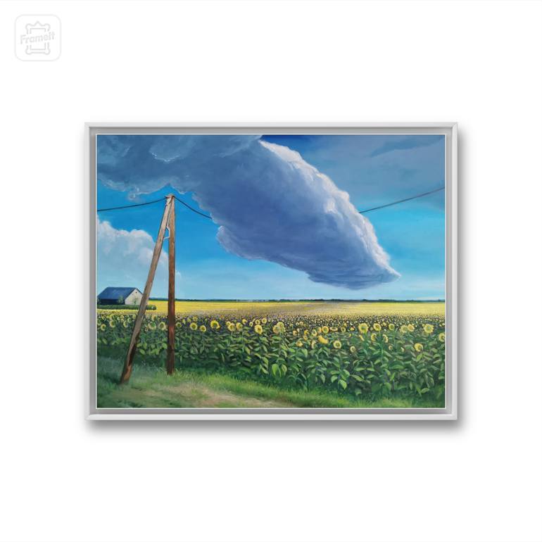 Original Figurative Landscape Painting by Adrian Caicedo