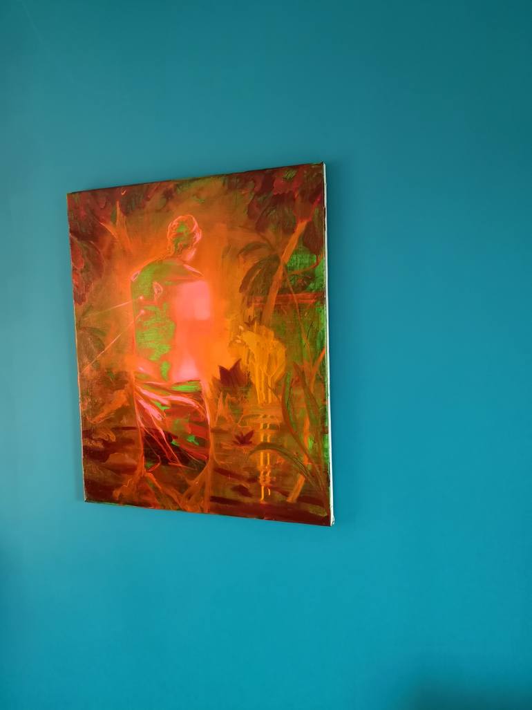 Original Expressionism Other Painting by Adrian Caicedo