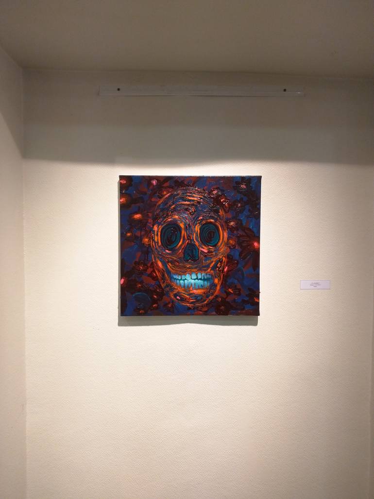 Original Expressionism Other Painting by Adrian Caicedo