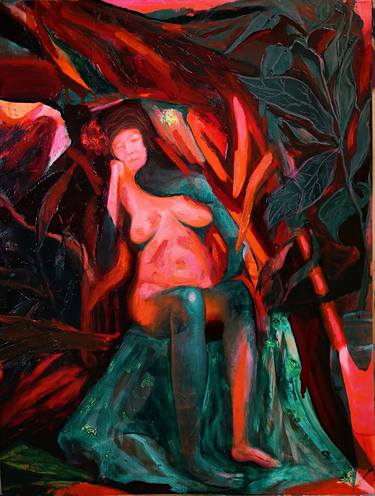 Original Nude Paintings by Adrian Caicedo