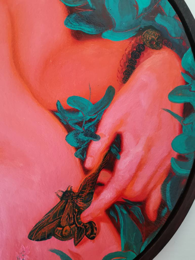 Original Figurative Erotic Painting by Adrian Caicedo