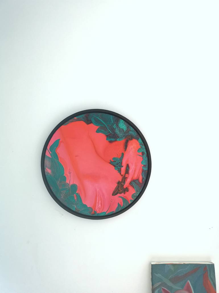 Original Figurative Erotic Painting by Adrian Caicedo