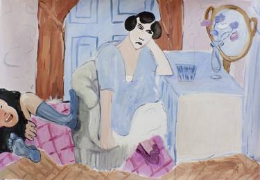 Original Impressionism Humor Paintings by Tanya Kirichenko
