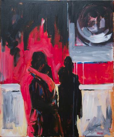 Print of Figurative Love Paintings by Jim Hanlon