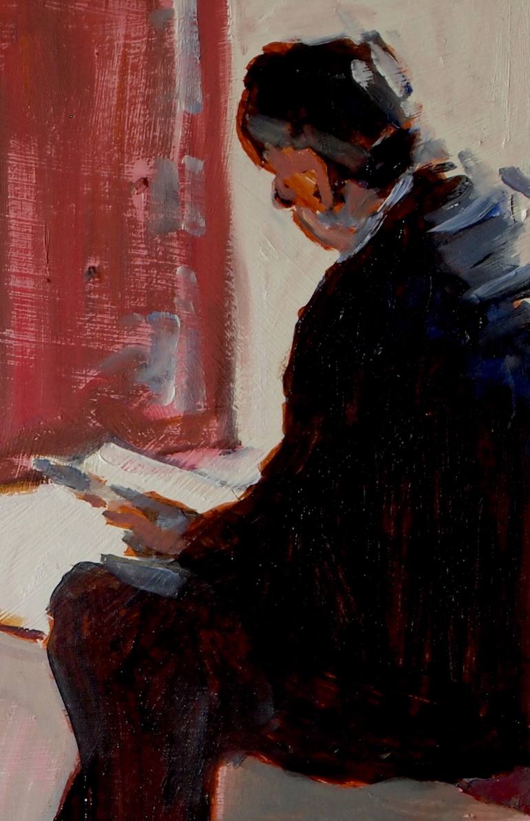 Original Figurative People Painting by Jim Hanlon