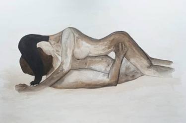 Original Fine Art Nude Paintings by Katarzyna Hasnik