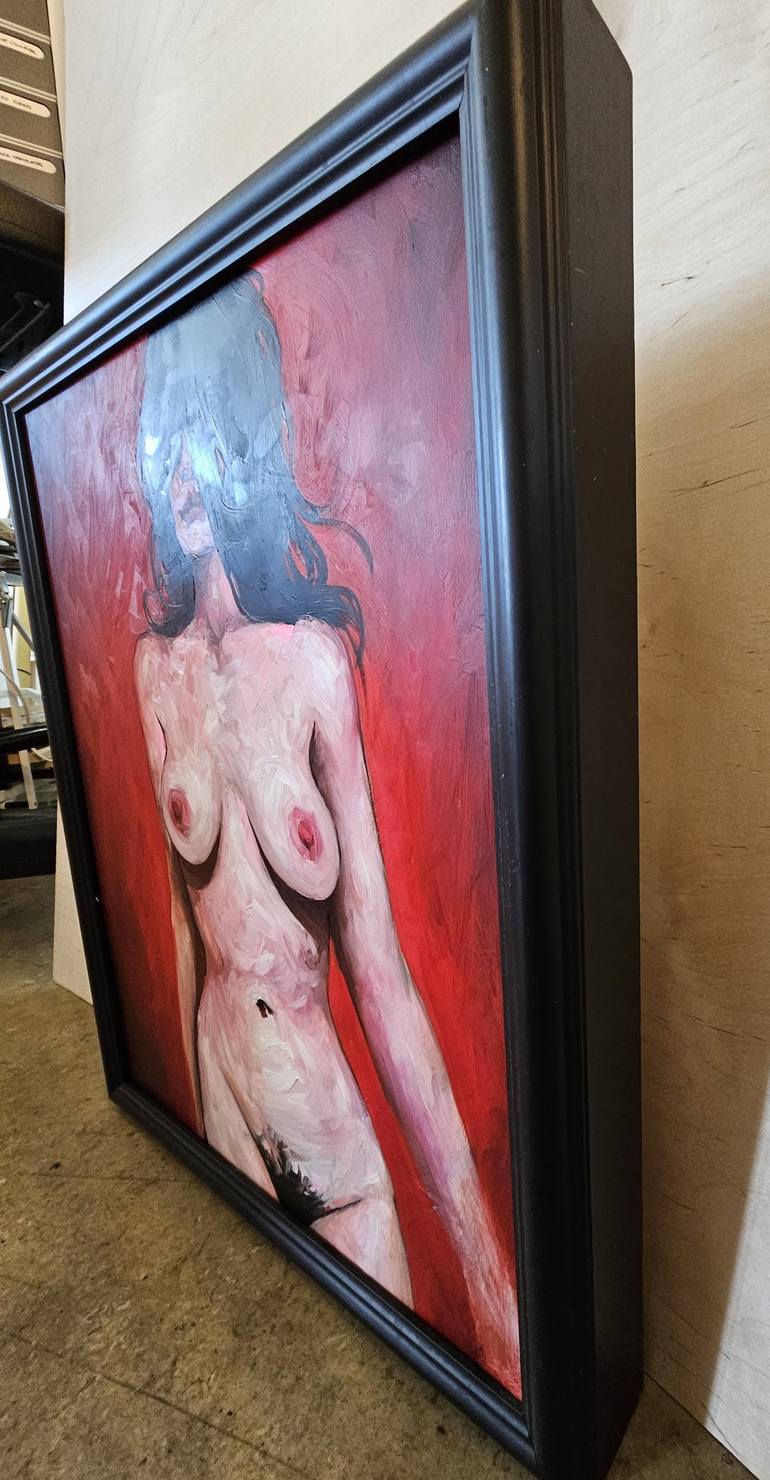 Original Fine Art Nude Painting by Scott French