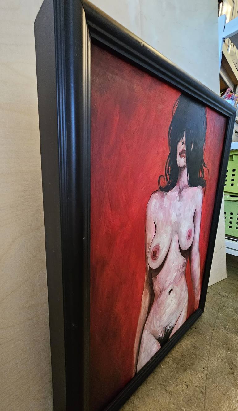 Original Fine Art Nude Painting by Scott French