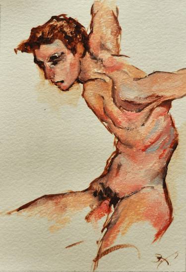 Print of Figurative Nude Paintings by Scott French