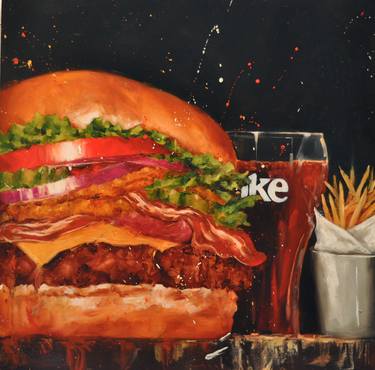 Original Fine Art Food & Drink Paintings by Scott French
