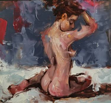 Original Figurative Nude Paintings by Scott French
