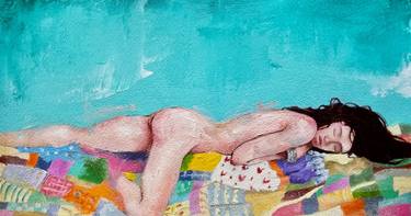 Original Conceptual Nude Paintings by Scott French