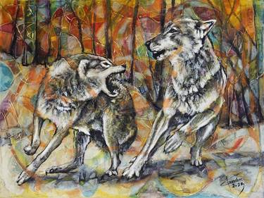 Original Animal Paintings by Lubomir Korenko