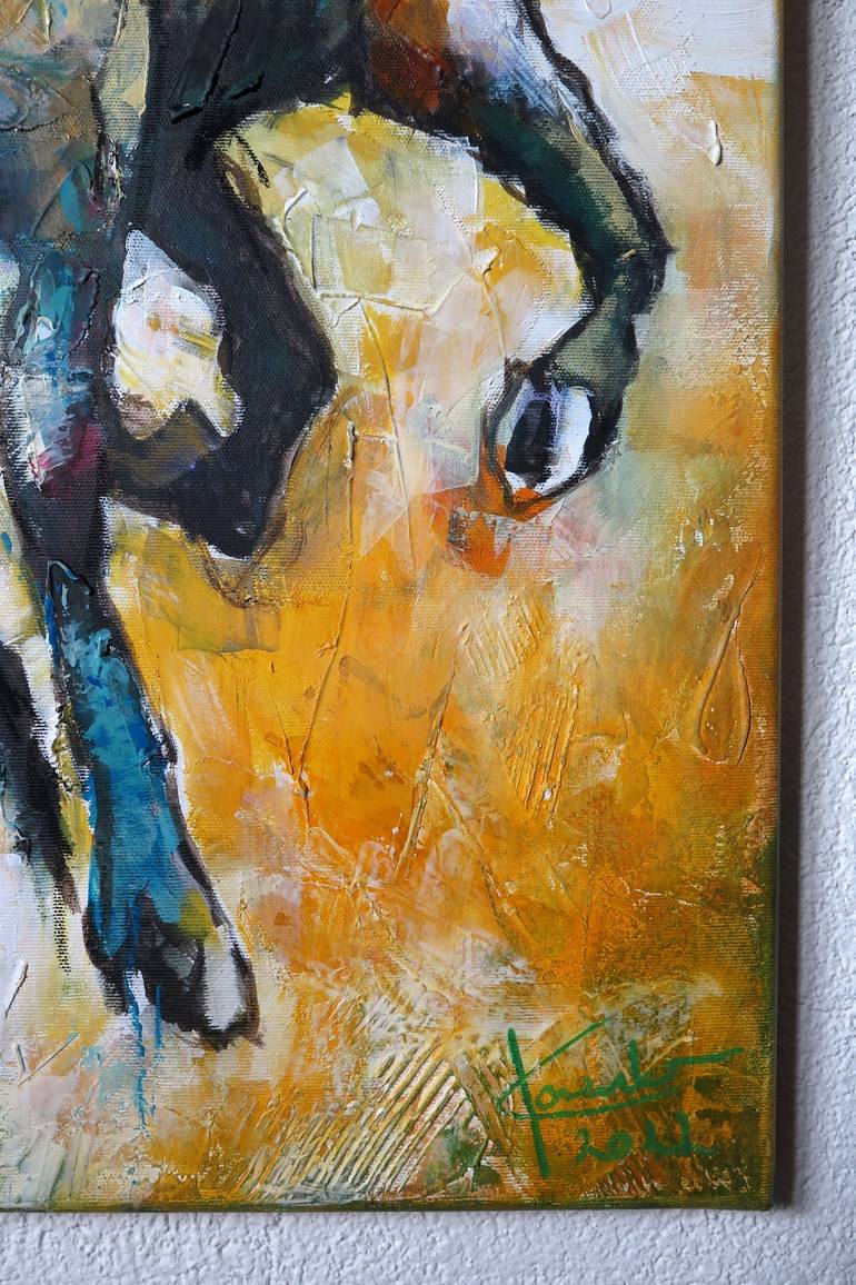 Original Contemporary Animal Painting by Lubomir Korenko