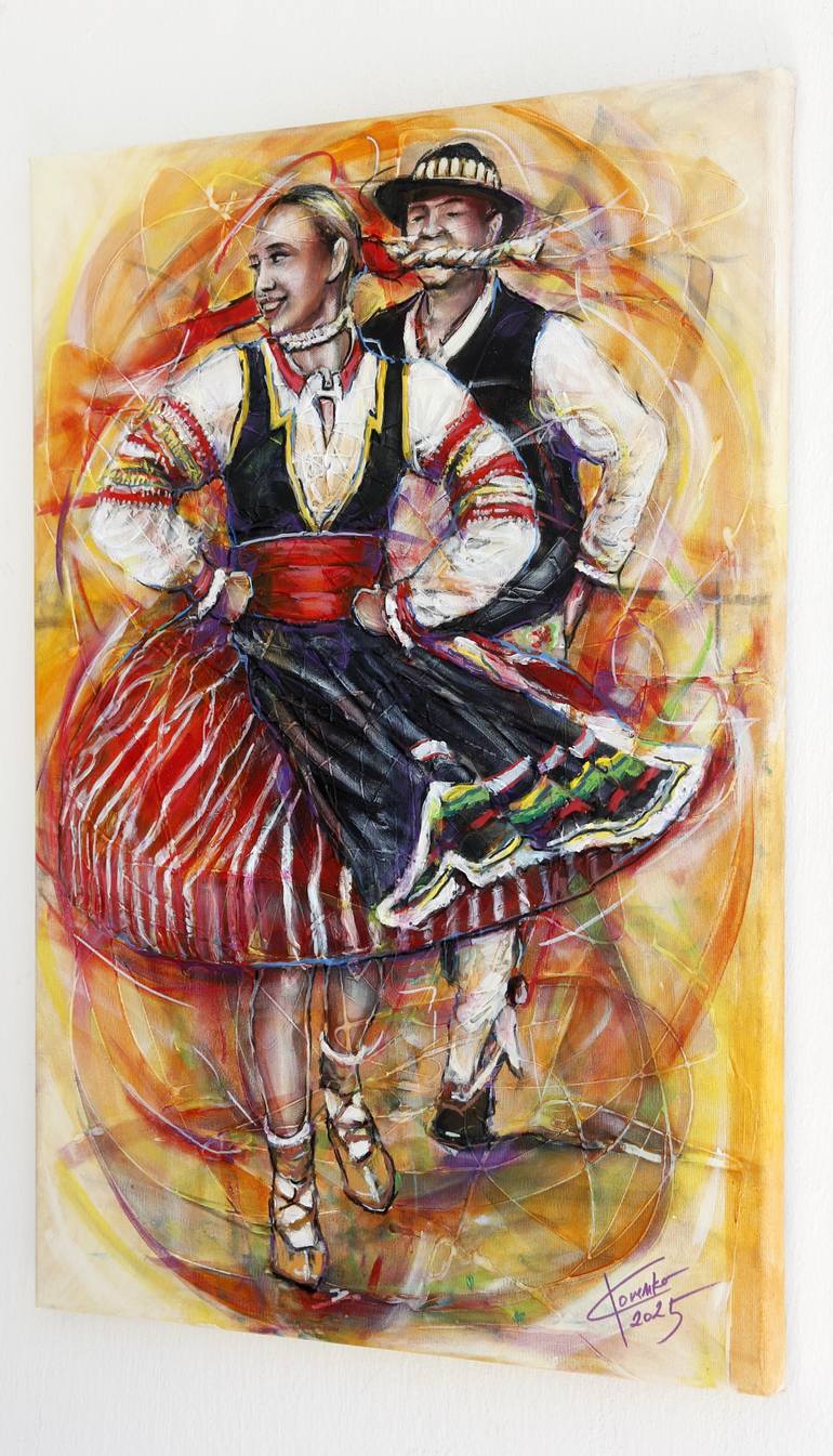 Original Contemporary People Painting by Lubomir Korenko